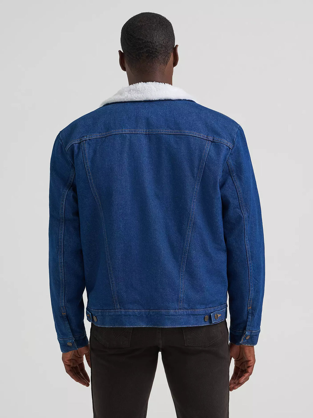 WRANGLER® WESTERN SHERPA LINED DENIM JACKET 74255PW