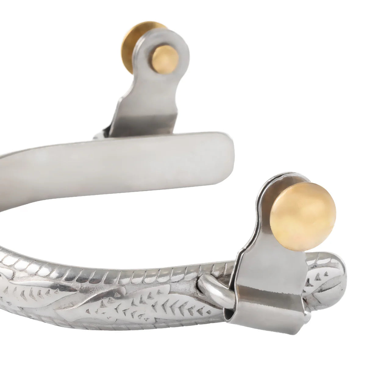 Ladies Roping Spurs with Engraved Band 25-8318