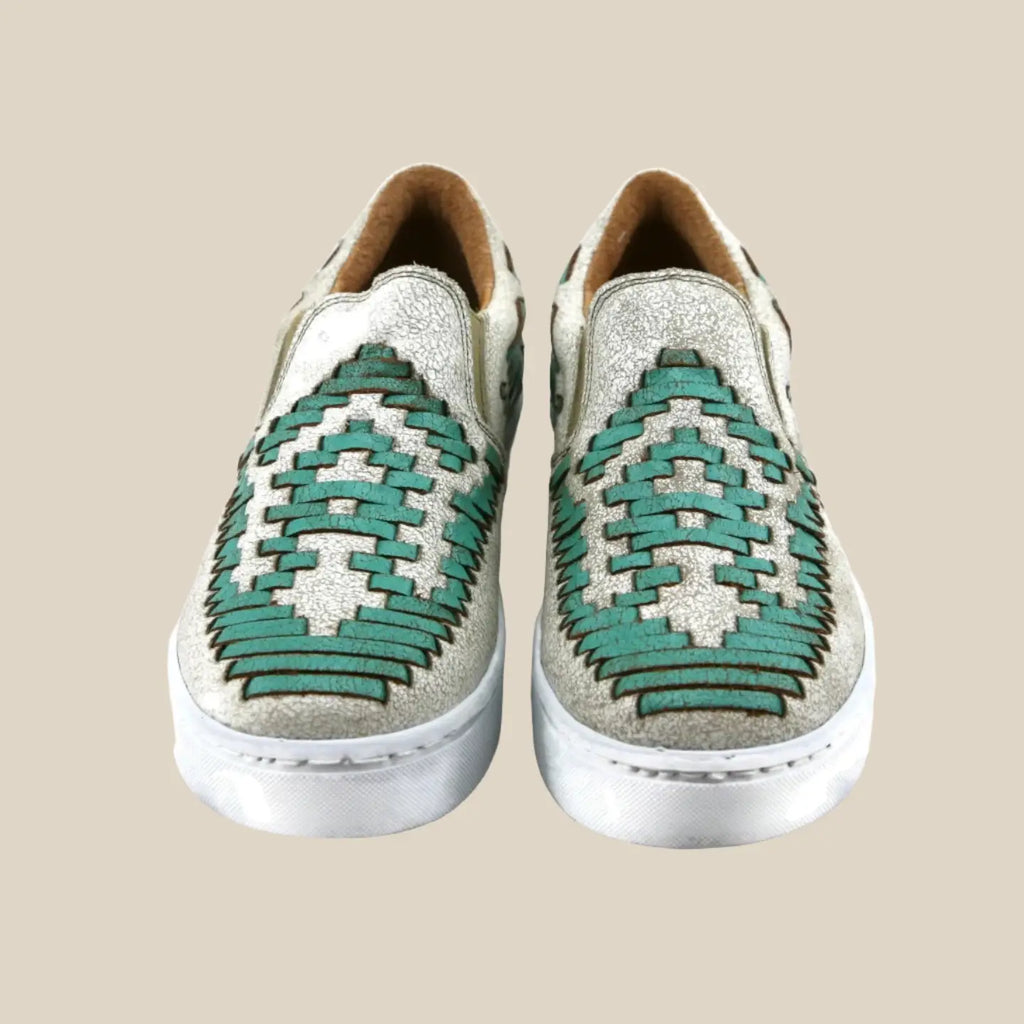 Dakota Western Tennis Shoe in Turquoise