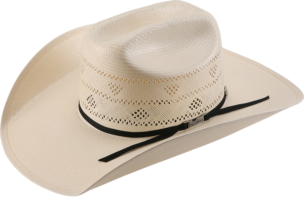 American Hat Co: 8200 2CBLK 4 1/4” Brim