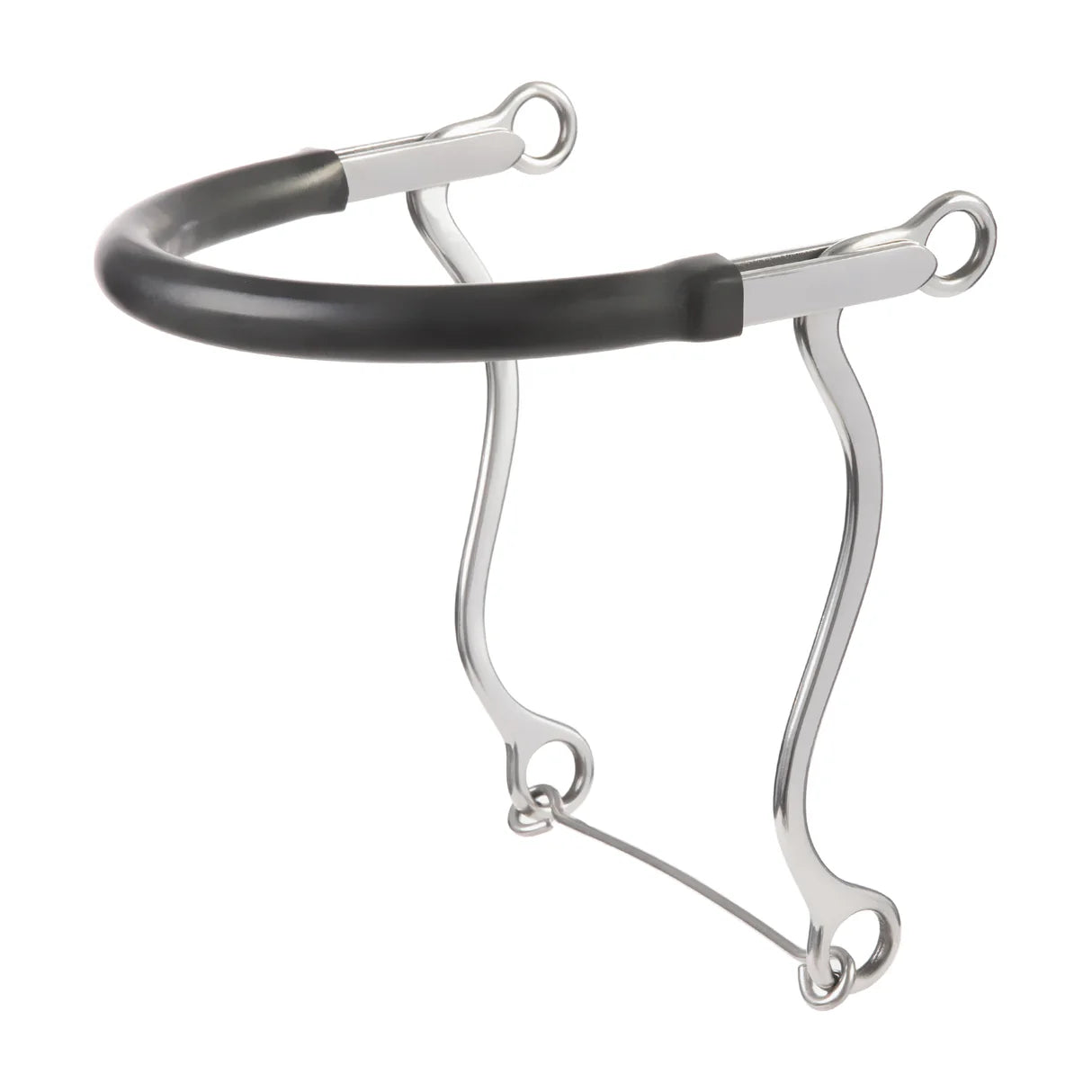 Hackamore with Gum Rubber Covered Bike Chain Noseband 25-1000