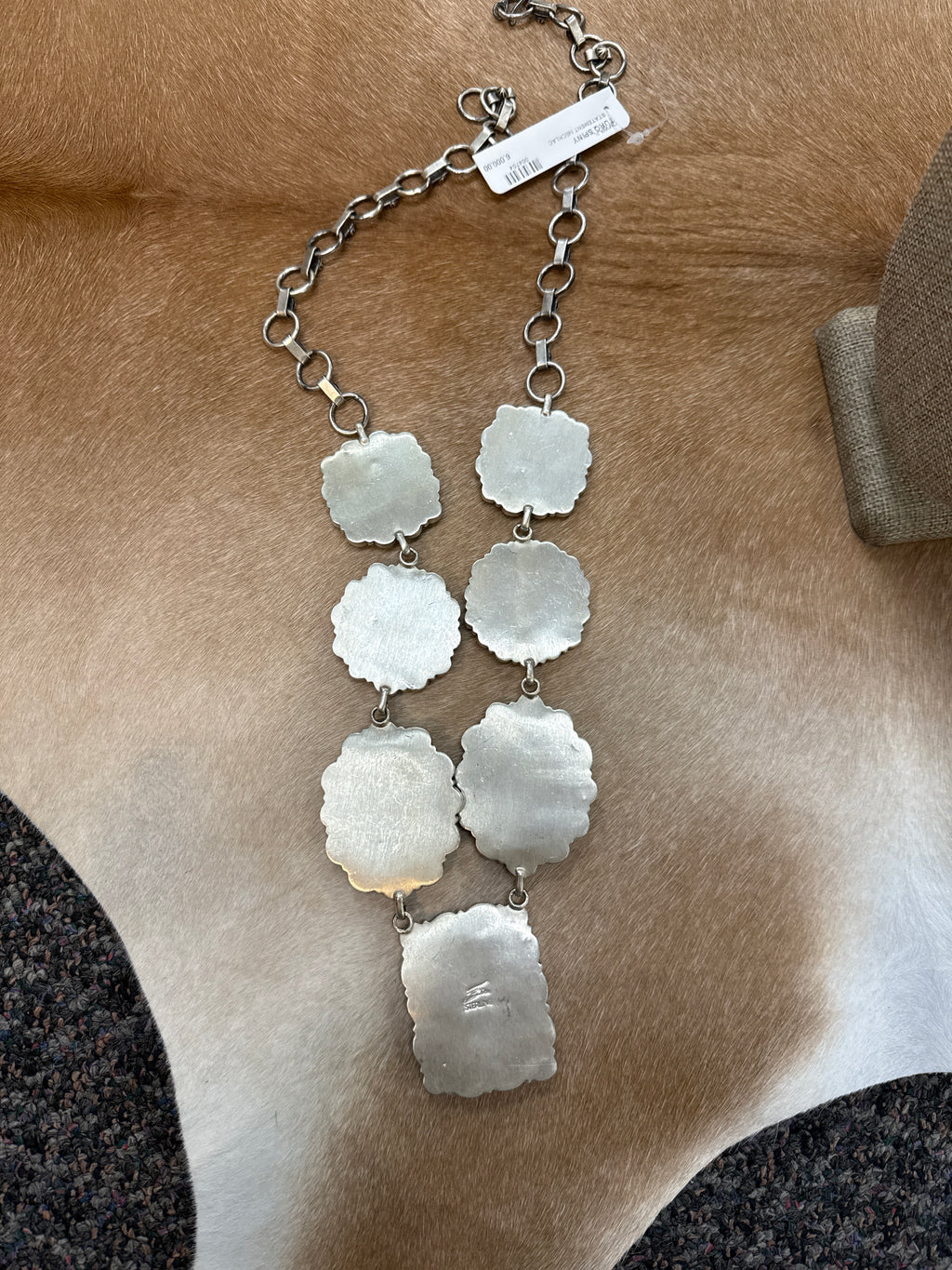 Turq Spiny Statement Necklace