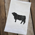 Beef Cuts - Western Tea Towel