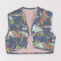 Birdie Chambray Quilted Cate Vest