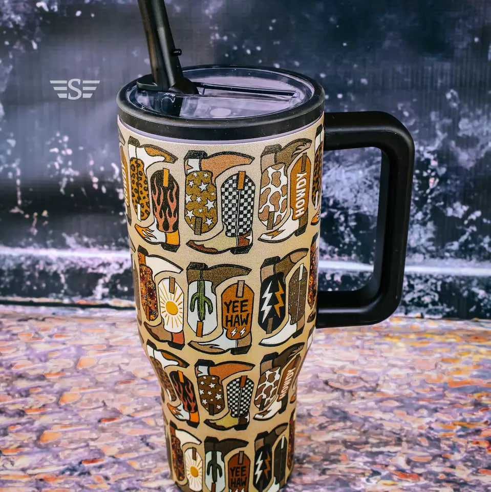 Boot Scottin Tumbler 32oz brown