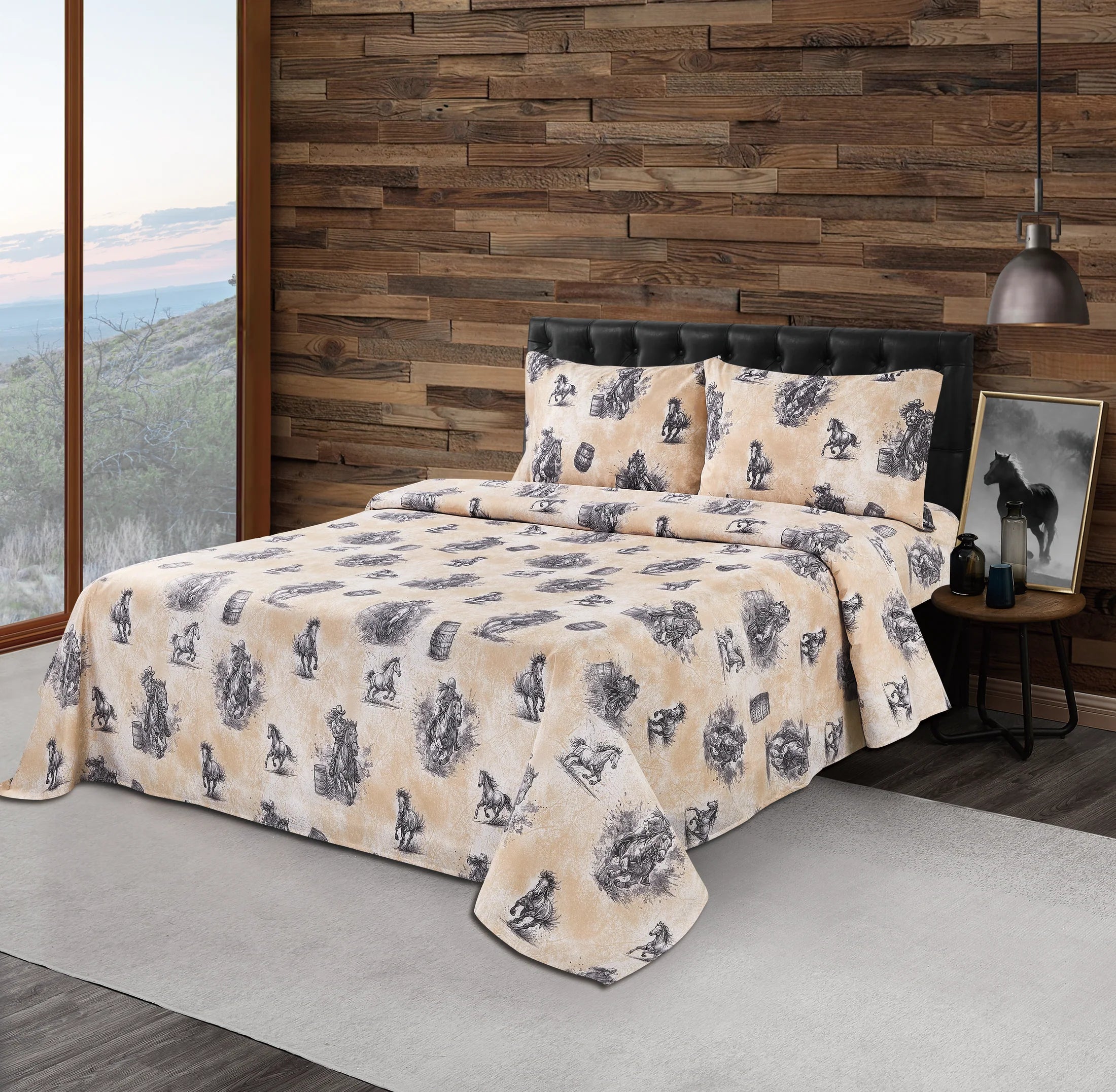 HORSES WESTERN SHEETS HRSWSTRNK