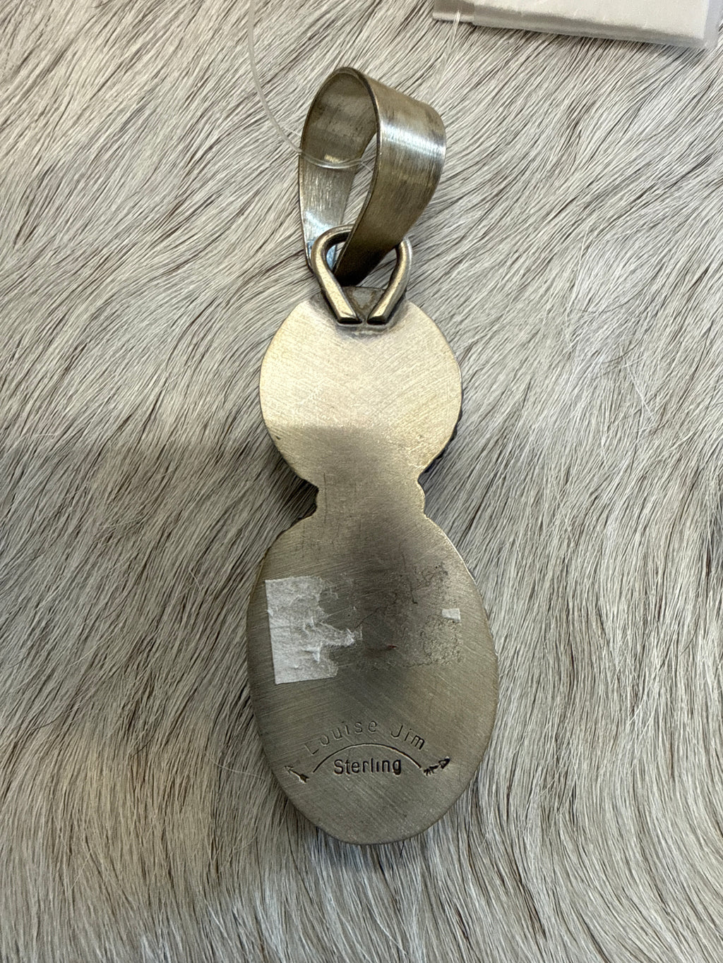 2 Stone Kingman Pendant 095453