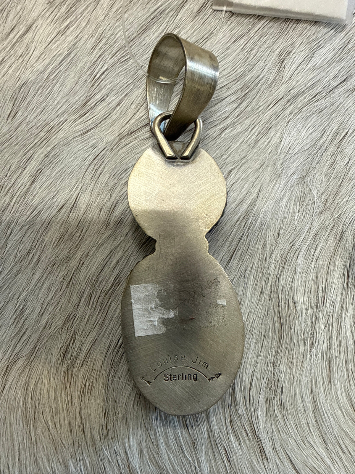 2 Stone Kingman Pendant 095453