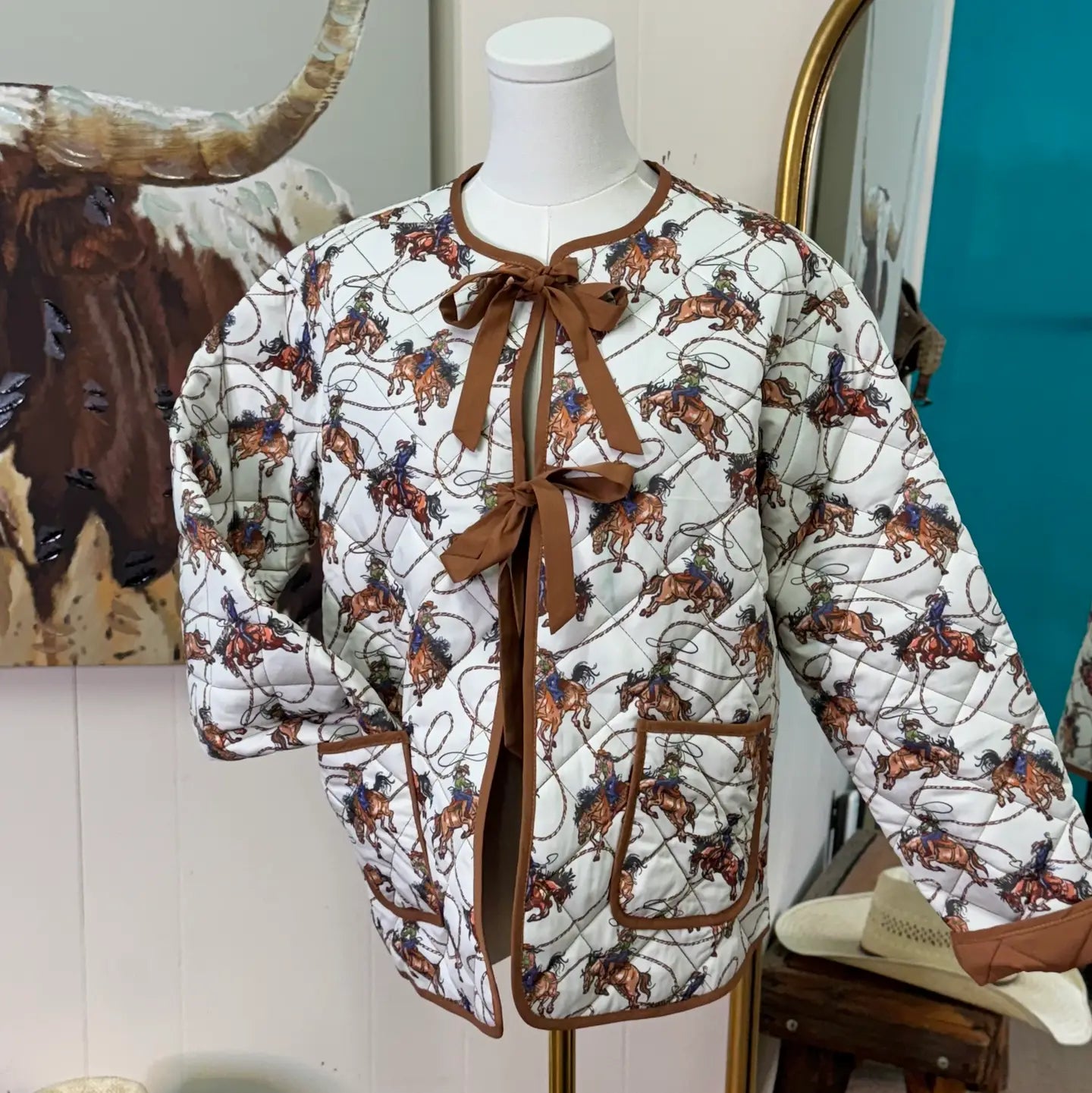 RIDE N ROPE QUILTED JACKET