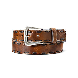 ARIAT WOMEN'S TWISTED BUCK LACE WESTERN BELT A1569102