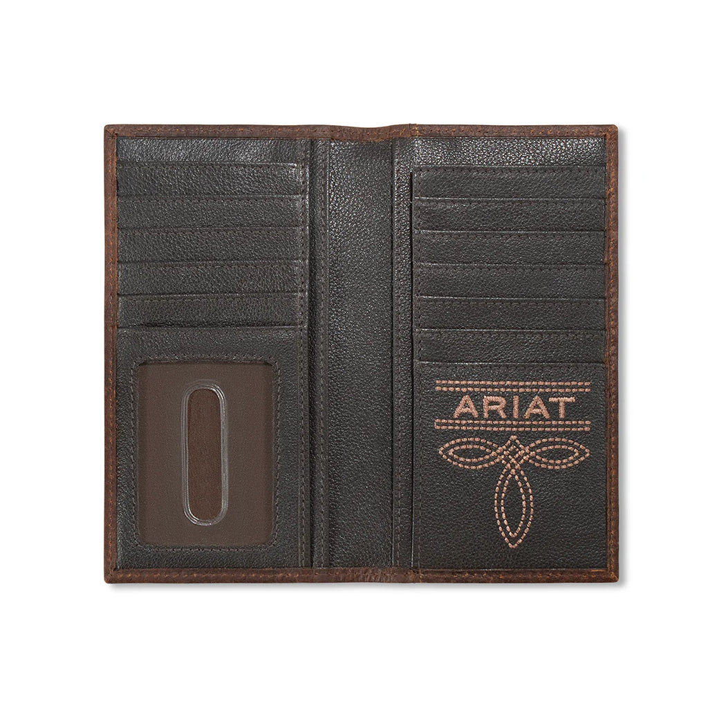 Men's Ariat Brown Rodeo Style Wallet A3563302