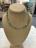 Turquoise 18” pearls 097154