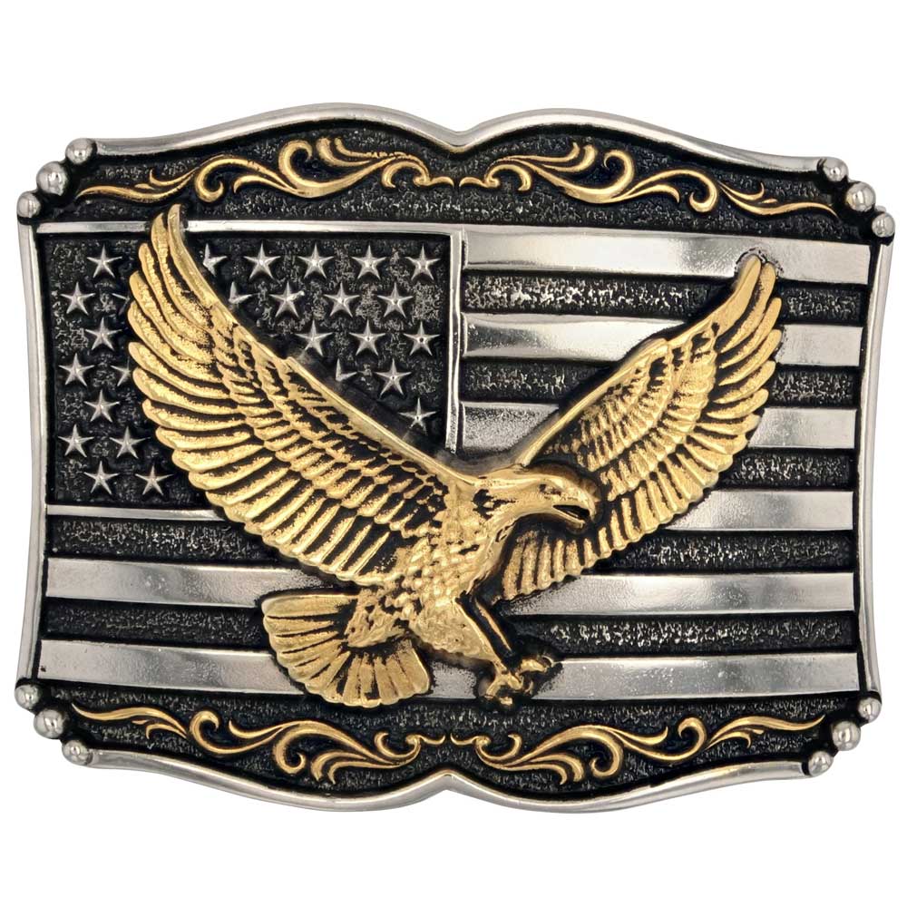 A952 Soaring Liberty Attitude Buckle