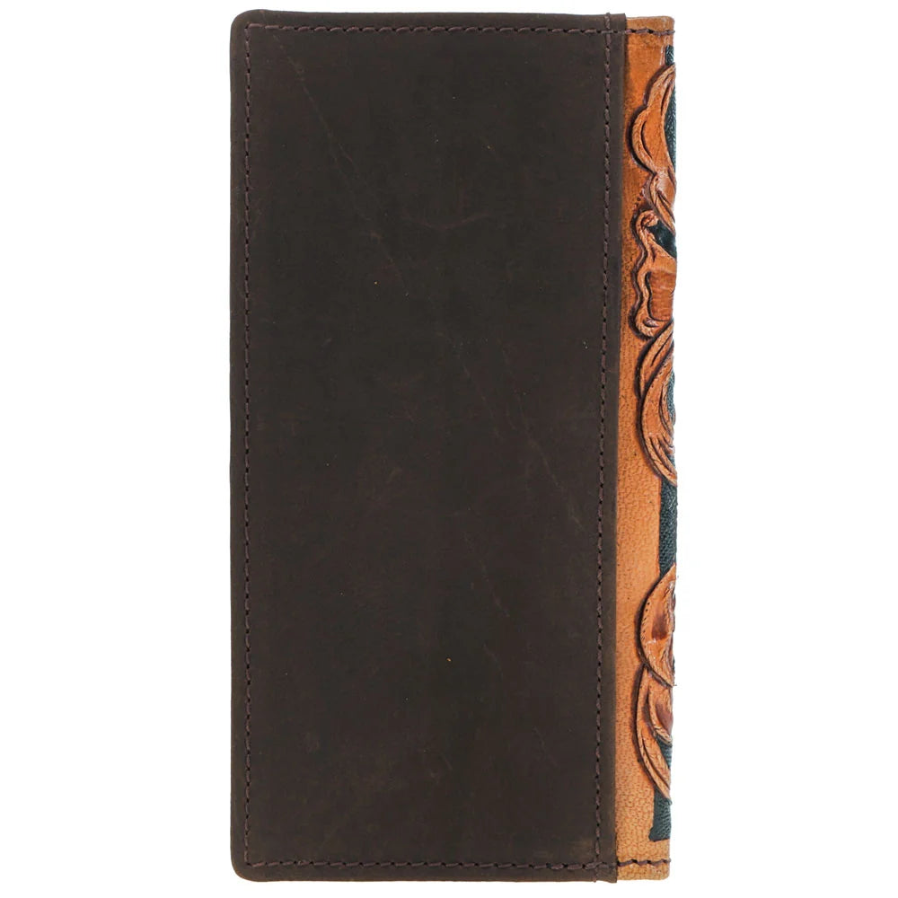 HOOEY CLASSIC RODEO WALLET HW038-TNBR