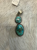2 Stone Kingman Pendant 095453