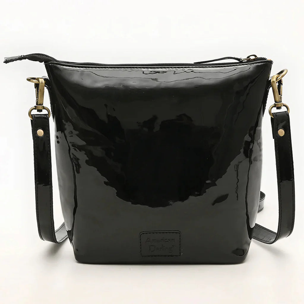 American Darling Black Retro Bronc Crossbody ADBGA785
