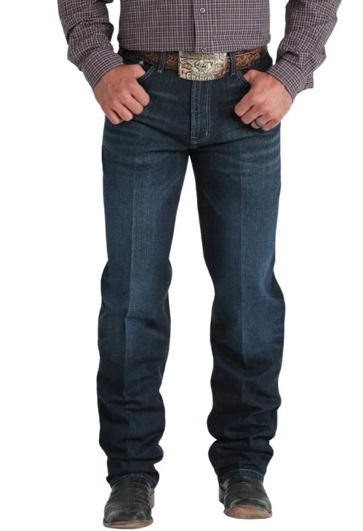 Cinch Men's Black Label Slightly Tapered Leg Jeans | MB90633013