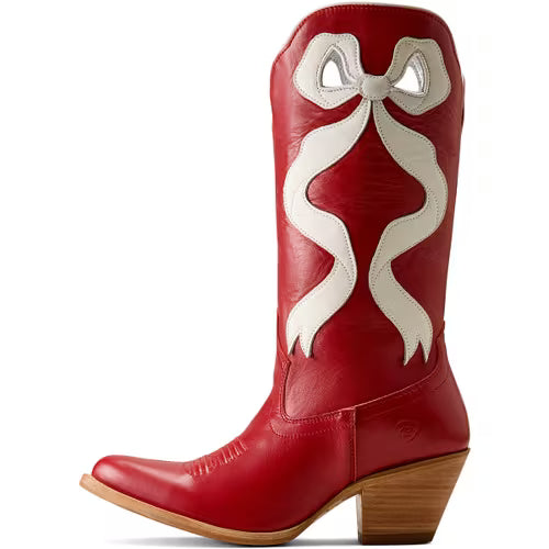 Women's Beaux Bow Western Boots - Red 10080306