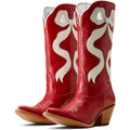 Women's Beaux Bow Western Boots - Red 10080306