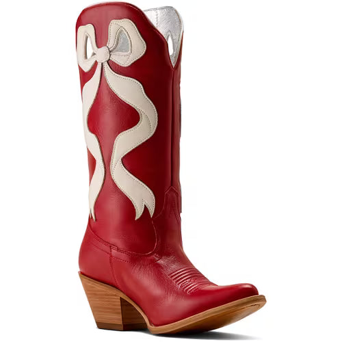 Women's Beaux Bow Western Boots - Red 10080306