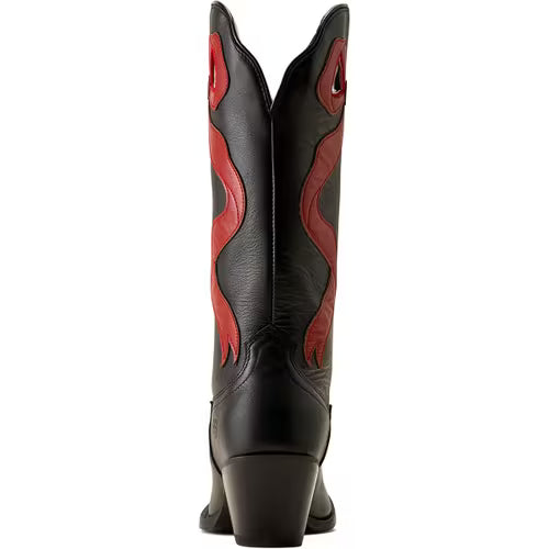 Women's Beaux Bow Western Boots - Black/Red 10080310