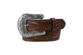ANGEL RANCH GIRLS BELT 1 1/4 FEATHER EMBOSSED TAN D130005008