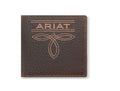 ARIAT BIFOLD BOOT STITCH BROWN - ACCESSORIES WALLET - A3563502