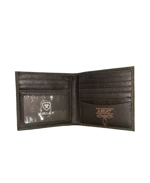 ARIAT BIFOLD CROC PRINT FLORAL  A3553002