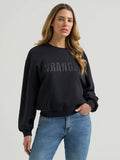 WRANGLER BLACK OVERSIZED FIT SWEATSHIRT 112384028