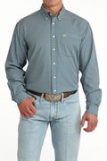 CINCH BLUE ARENAFLEX MENS LONG SLEEVE MTW1862043