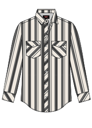 MENS ROCK AND ROLL LONG SLEEVE BMN2S09650