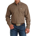 MEN CINCH BROWN LONG SLEEVE MTW1106143