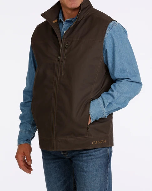 CINCH BROWN CONCEAL CARRY  MENS VEST MWV1942001