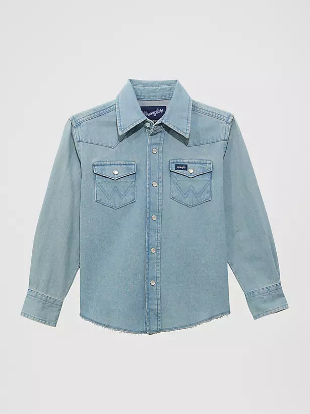 Wrangler Boys Long Sleeve Shirt  BW1251B