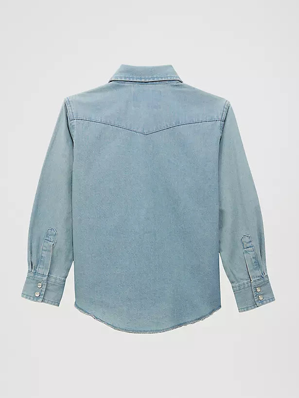 Wrangler Boys Long Sleeve Shirt  BW1251B