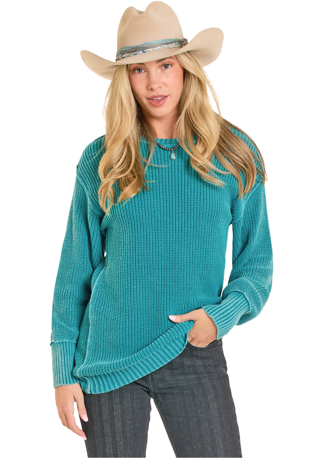 BW32T07772 Rock & Roll Reversible Sweater