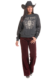 ROCK N ROLL DENIM Graphic Pullover BW91T10294