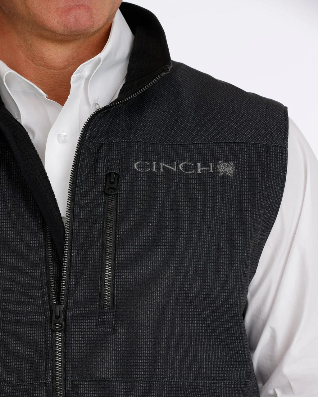 CINCH MWV1515030 Men's Bonded Vest Black