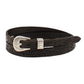 TWISTER BLACK FLORAL TOOLED HATBAND 0275101