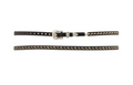 TWISTER BRAID HORSEHAIR HATBAND BLACK 0274801
