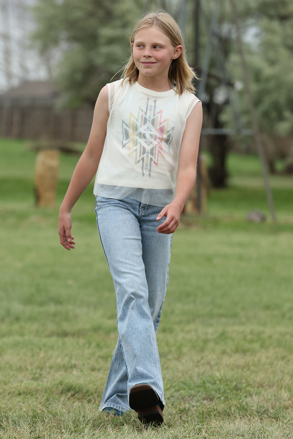 CB23271001 GIRLS WIDE LEG