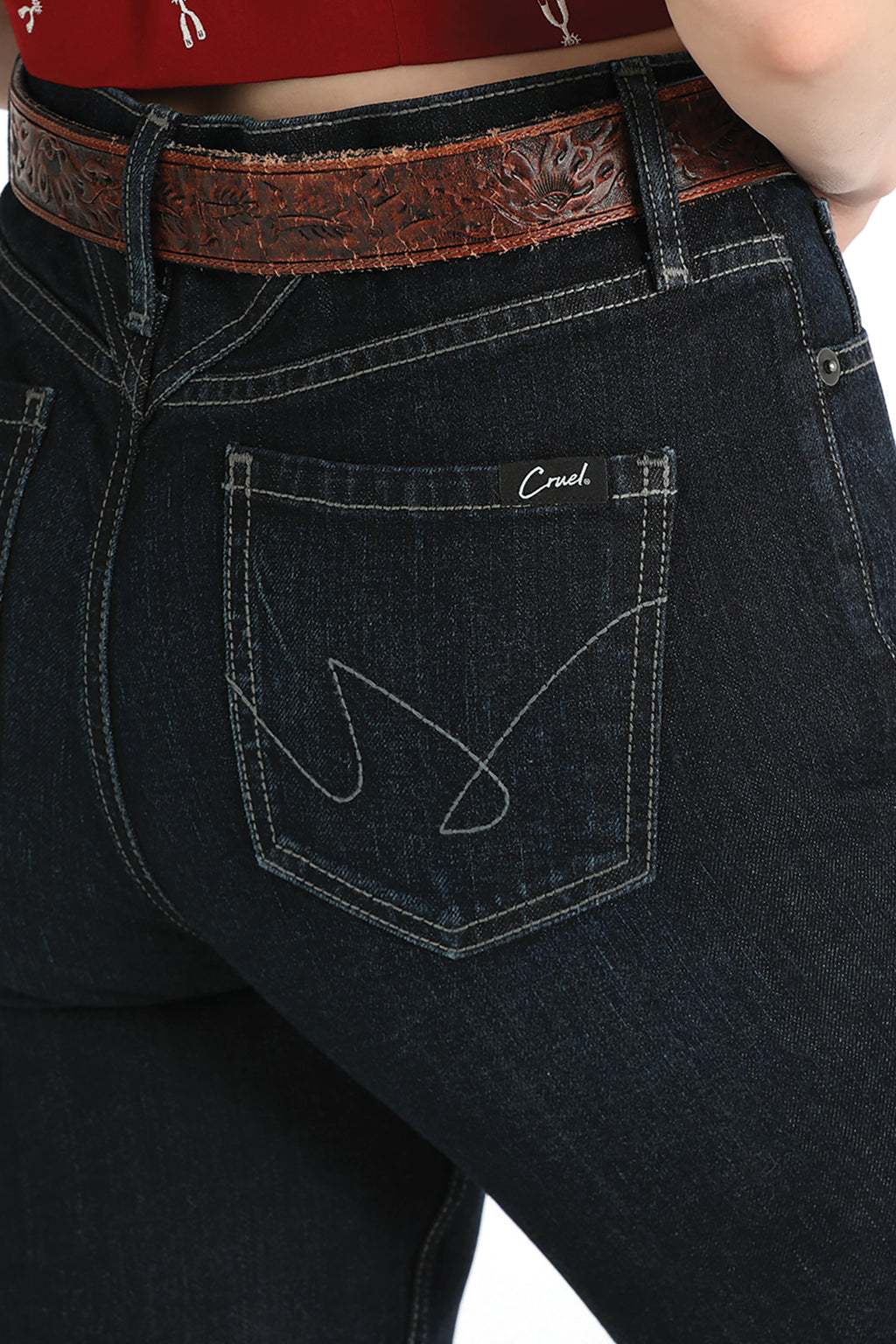 CB78054071 SKYLAR BOOT RINSE JEANS