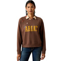 ARIAT CHICORY COFFEE HEATHER - WOMEN SWEATSHIRT - 10079633