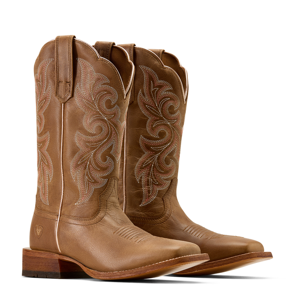 western dress boots ladies ARIAT COUNTY LANE West NATURAL TAN - BOOT LADIES