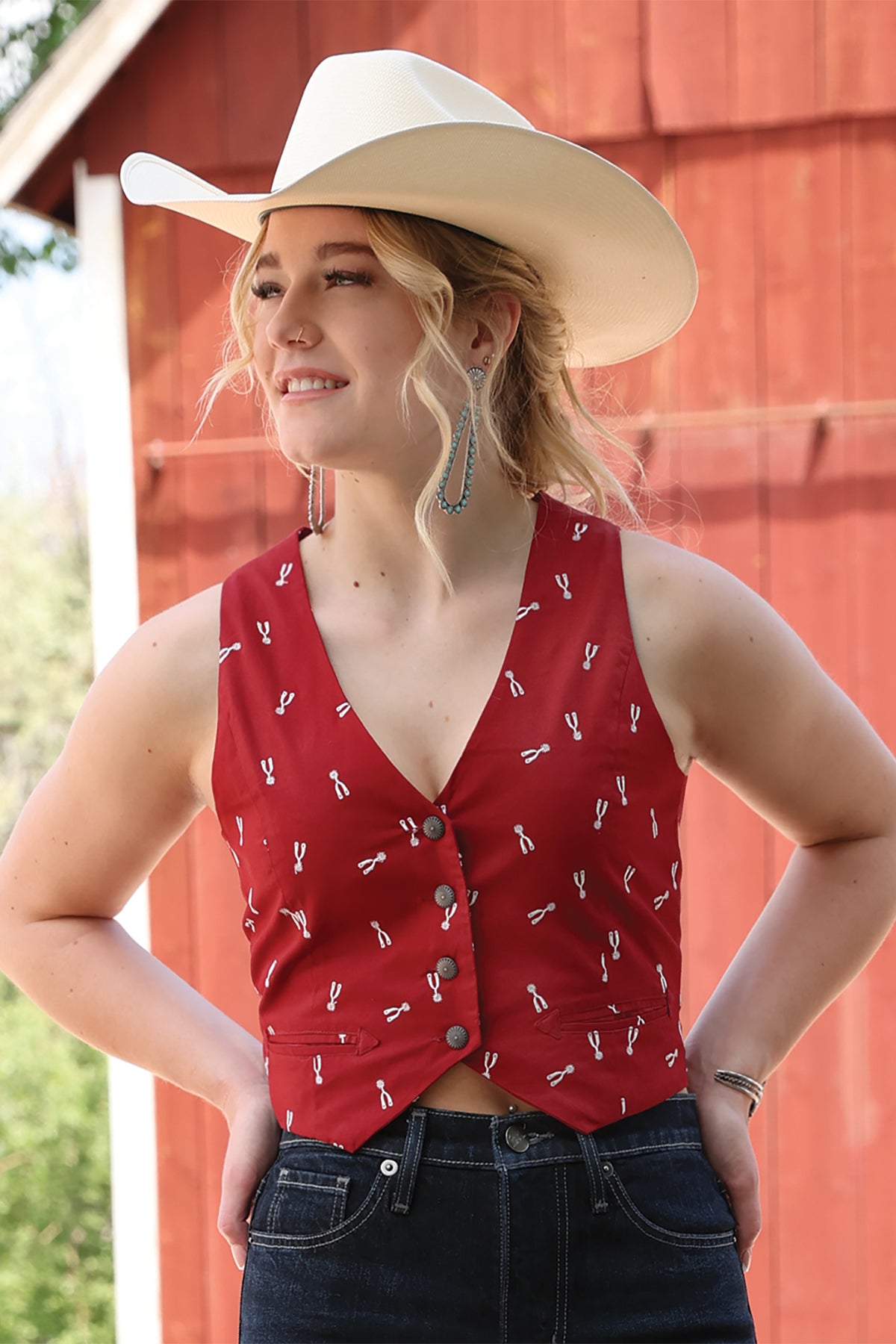 CTV7532002 WOMENS VEST CINCH