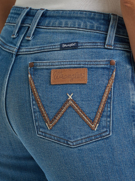 WRANGLER CYNTHIA MAE MID RISE TROUSER  112379343