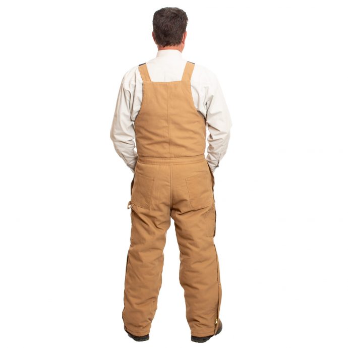 Canvas Bib Overalls with Quilted Lining BC