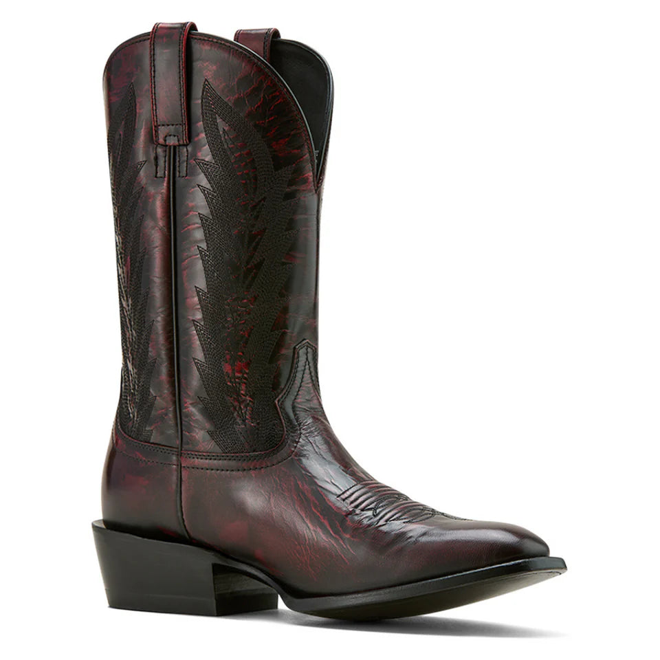ARIAT WILLIE BLACK CHERRY COWBOY BOOT 10061141