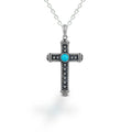 KH-P5571 Southwest Cross Pendant Necklace