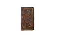 3D SCROLL EMBOSSED RODEO WALLET  D250014602
